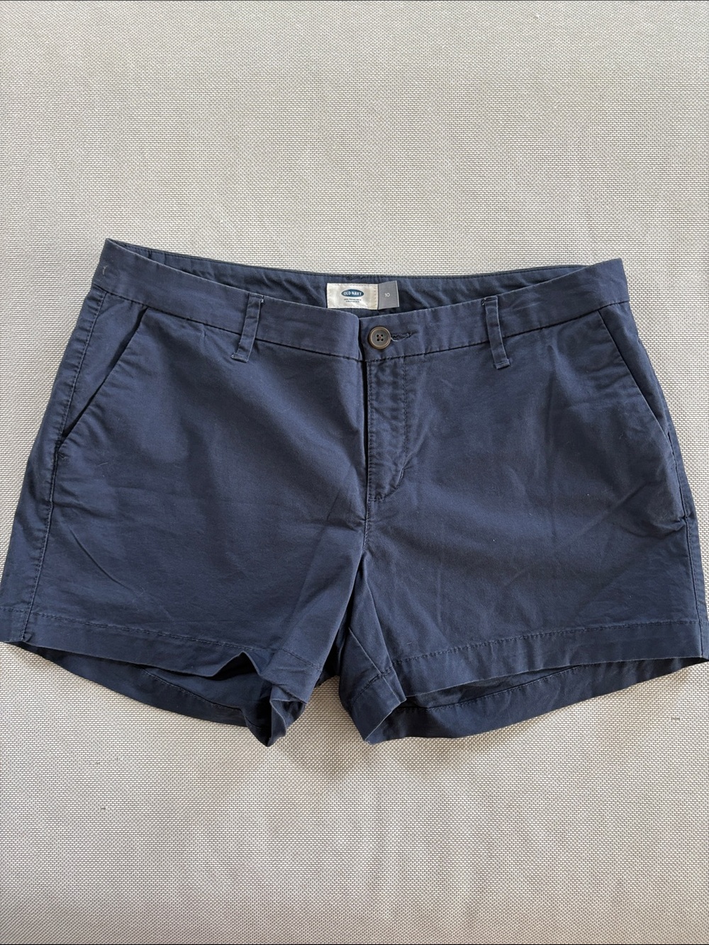 Old Navy Dark Navy Women's Casual Chino Shorts